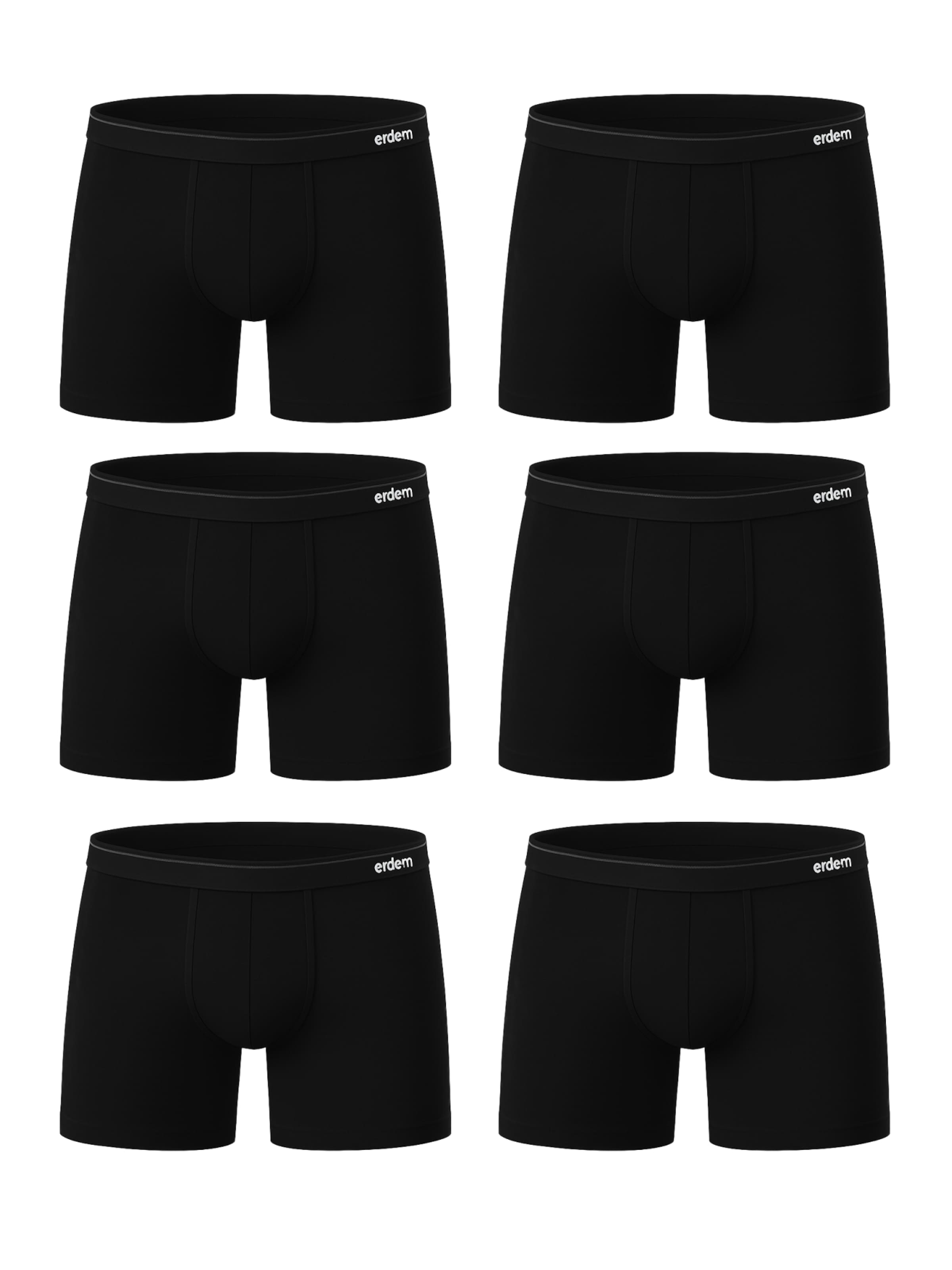 Erdem Boxershorts in Zwart: voorkant