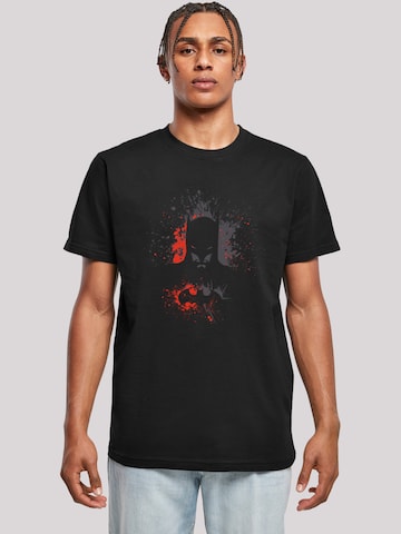 F4NT4STIC - Camiseta 'DC Comics Batman Splash' en negro: frente