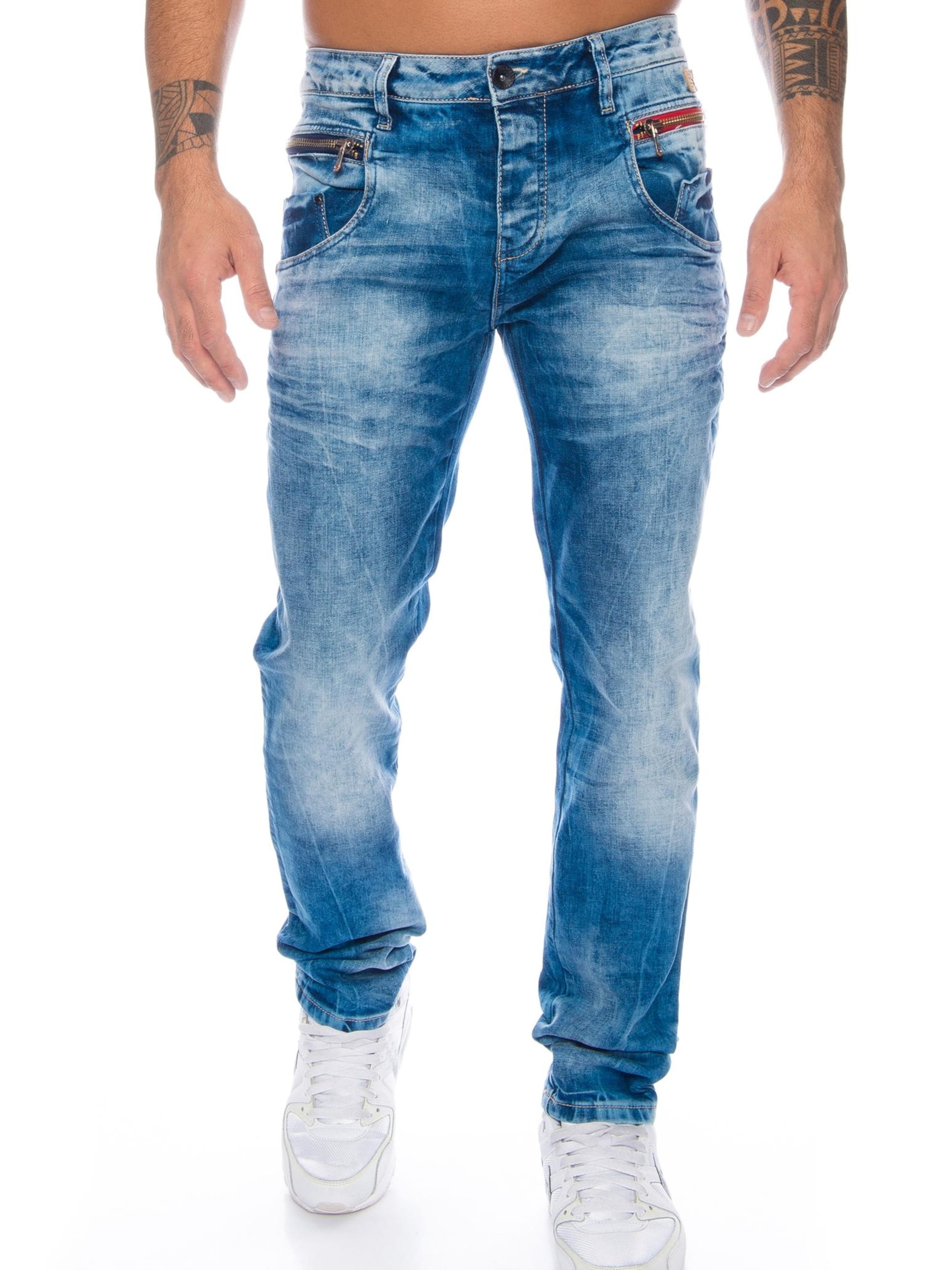 CIPO & BAXX Slim fit Jeans 'BJ394' in Blue: front