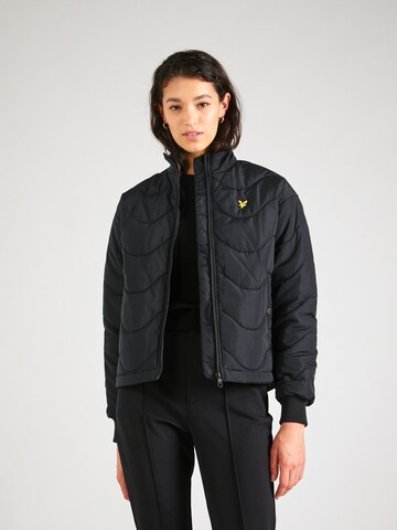 Veste mi-saison Lyle & Scott en noir : devant