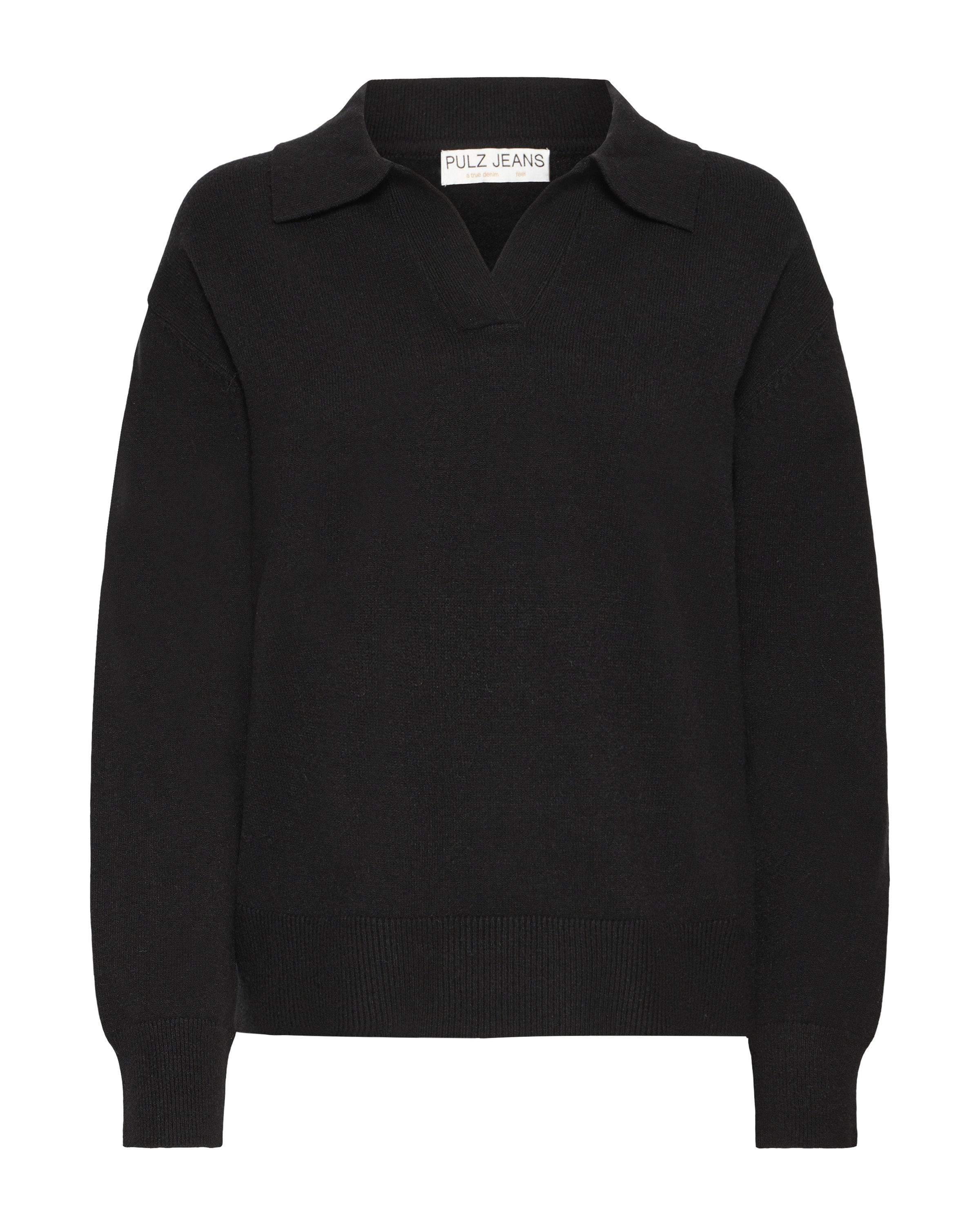 Pull-over 'PZSTEFFI' Pulz en noir : devant