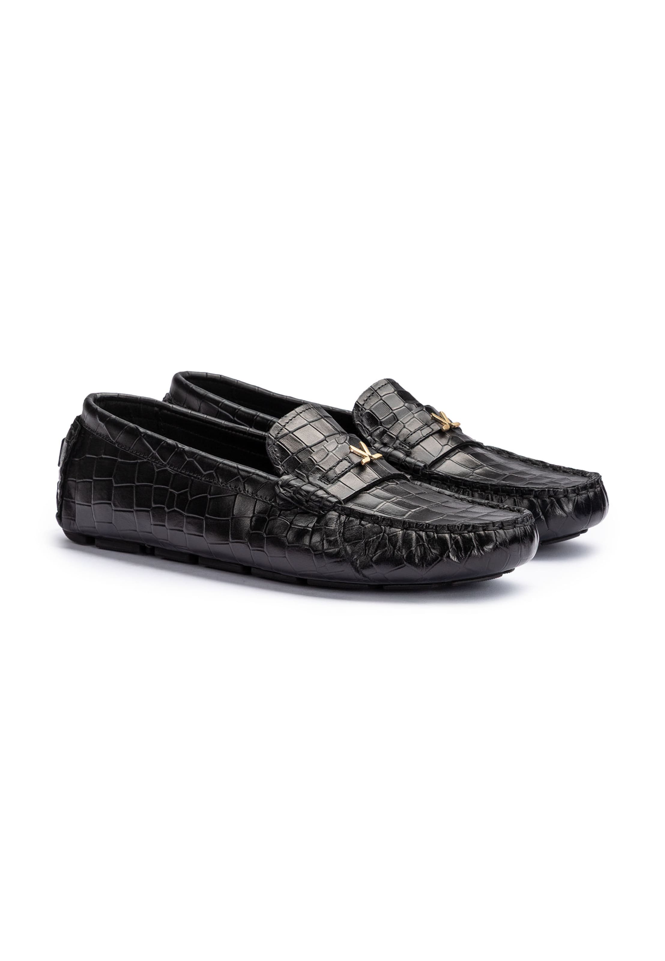 LLOYD Classic Flats 'ORION DRIVE' in Black