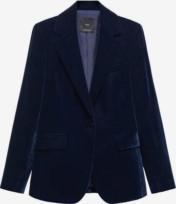 Blazer 'Combi' MANGO en bleu : devant