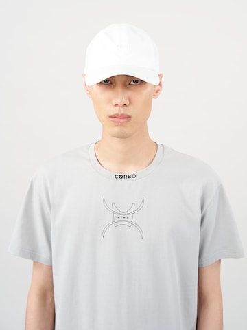 Cørbo Hiro Cap 'Ronin' in White: front