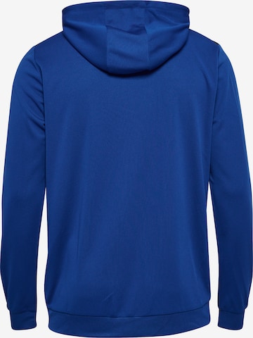 Hummel Athletic Zip-Up Hoodie 'AUTHENTIC' in Blue