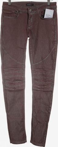 ROCKGEWITTER Skinny Jeans in 25-26 in Red: front