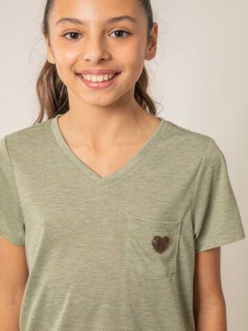 T-Shirt 'Kellie' Deeluxe en vert