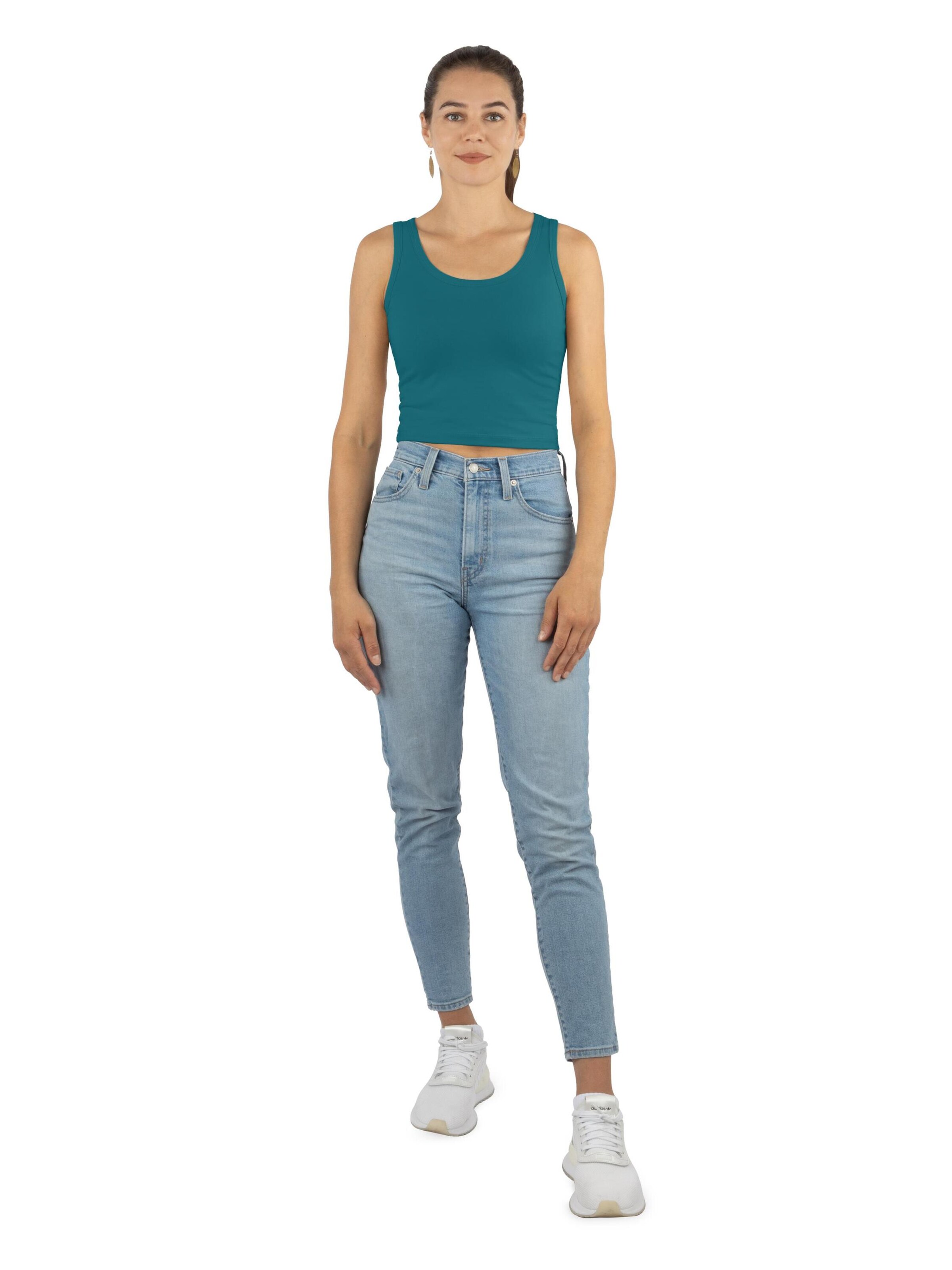 Janice Top ' Namlea ' in Blau