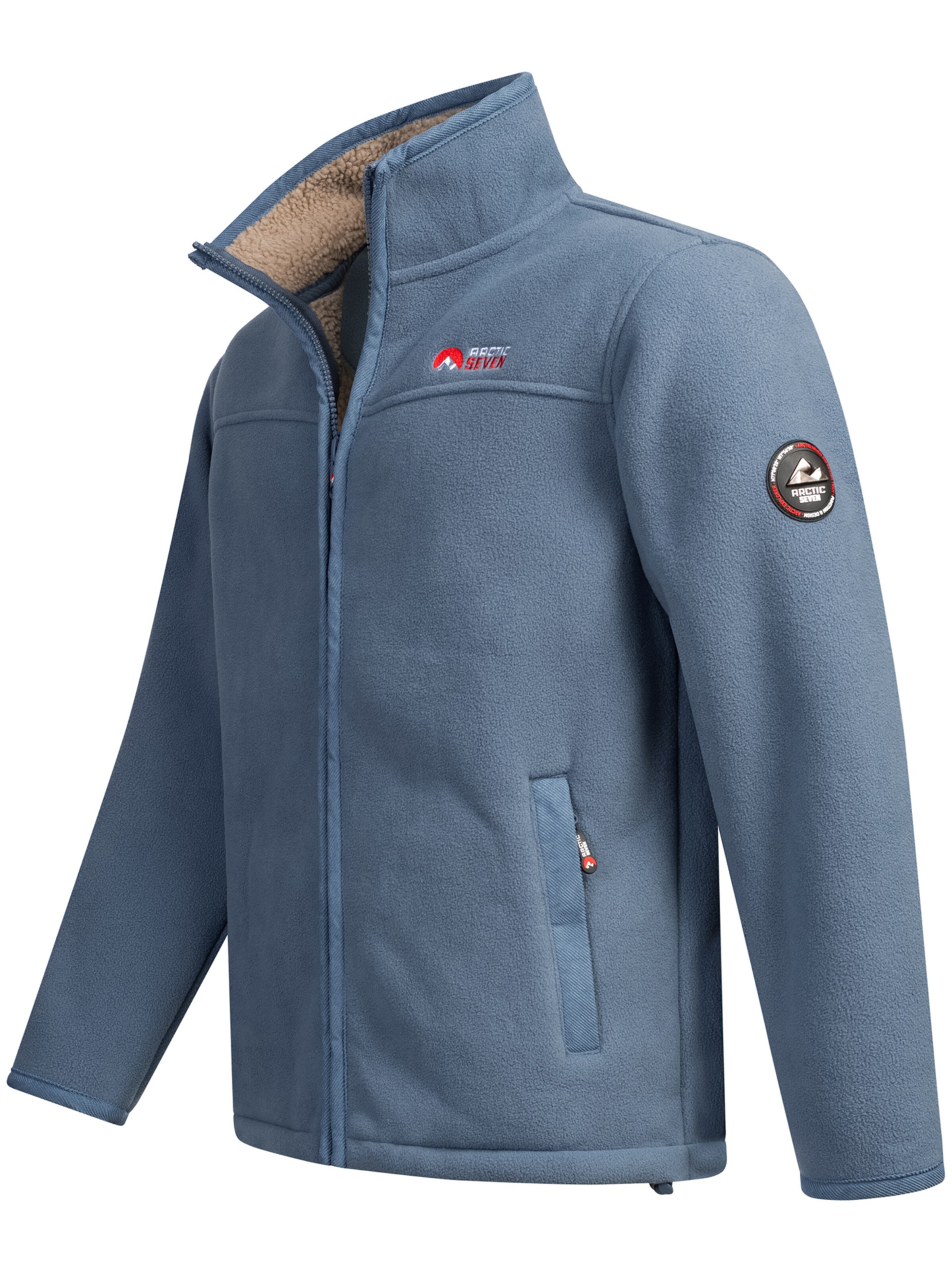 Arctic Seven Funktionele fleece-jas 'Zeroo ' in Blauw