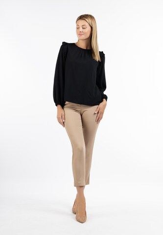 Usha Blouse in Zwart