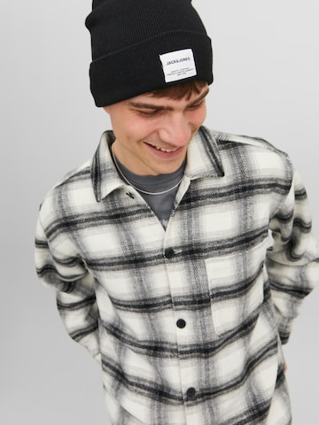 JACK & JONES Comfort Fit Skjorte 'Zac' i hvit