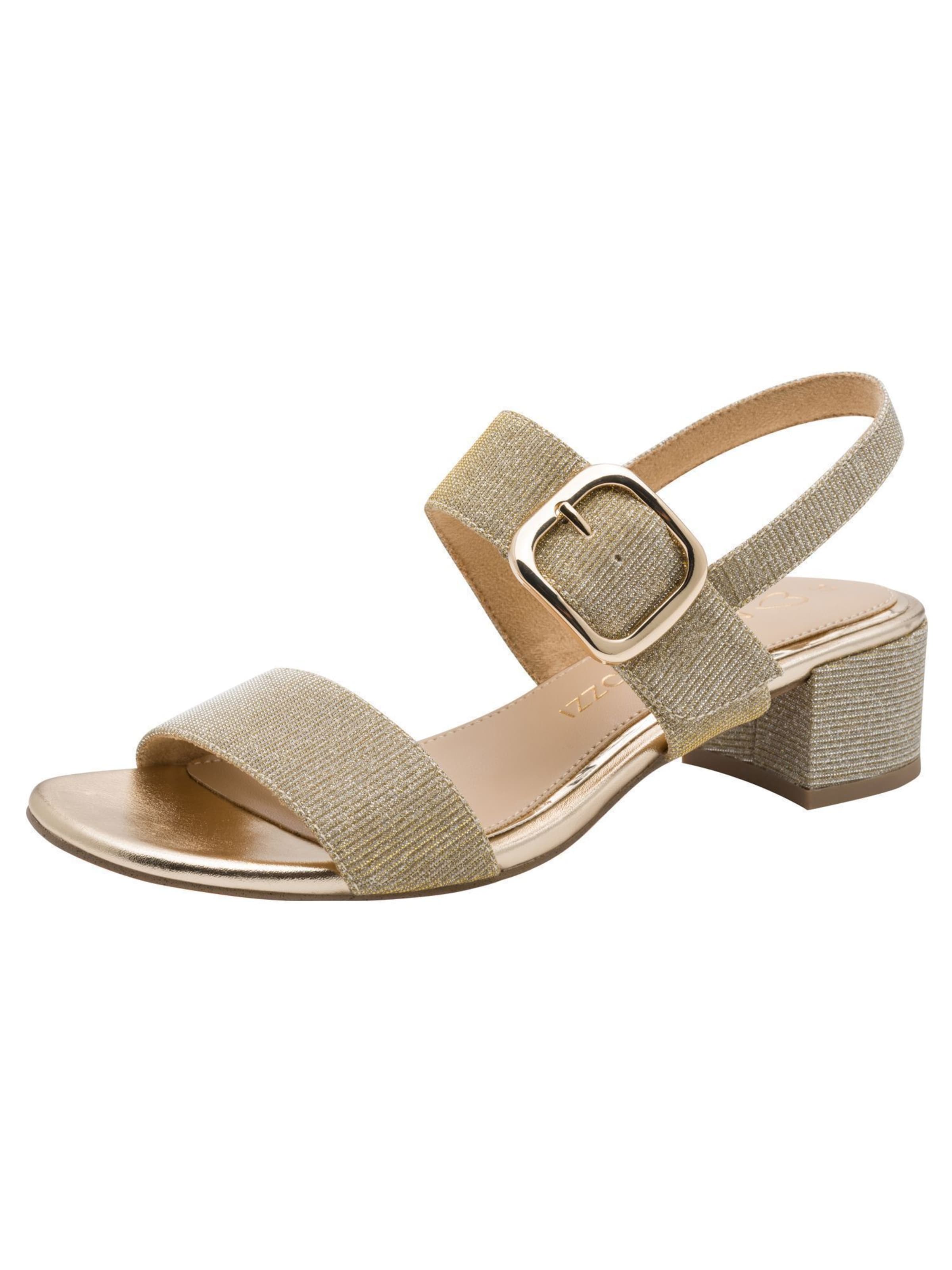 Sandales MARCO TOZZI en beige : devant