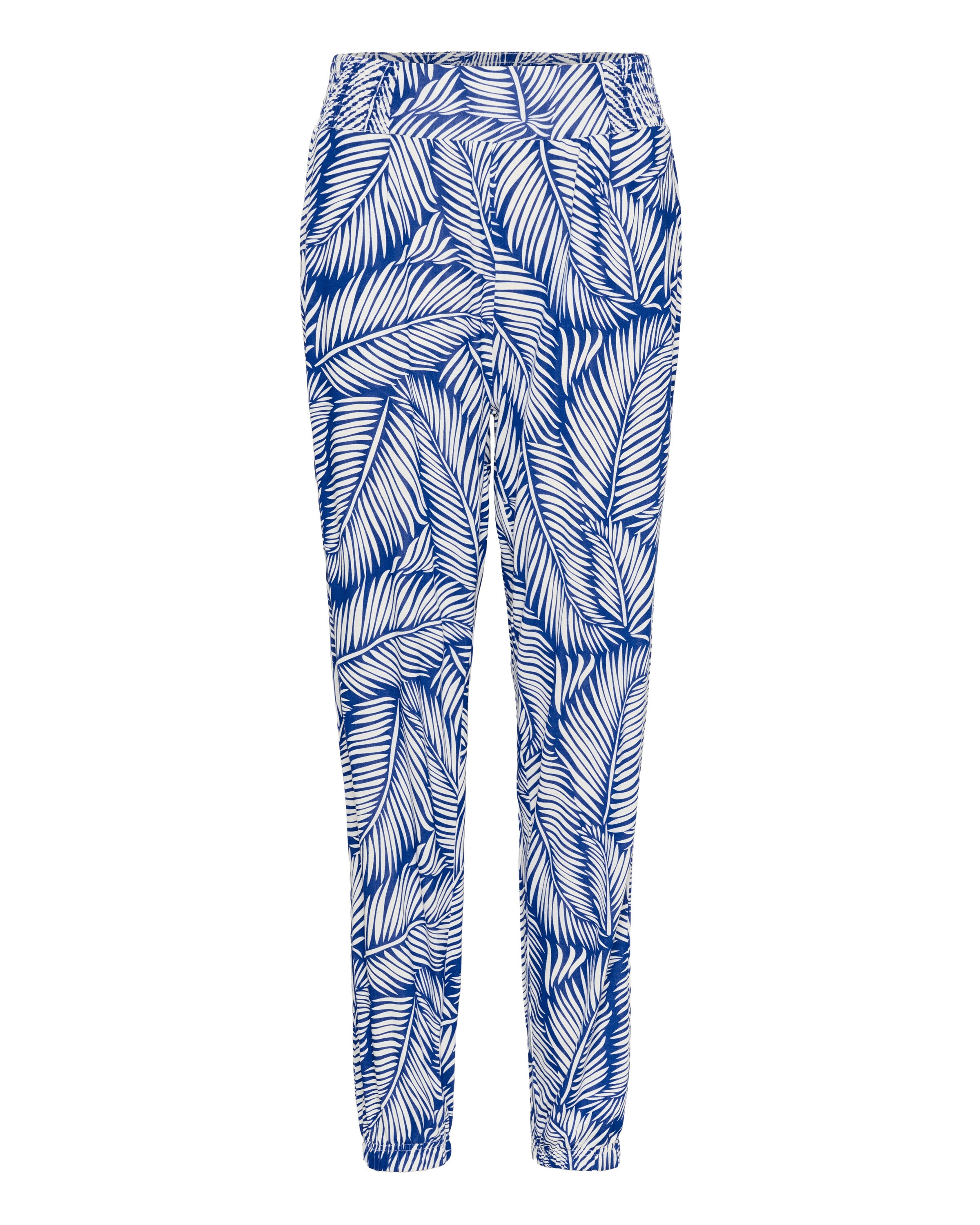 Kaffe Regular Hose 'Dahlia' in Blau: Vorderseite