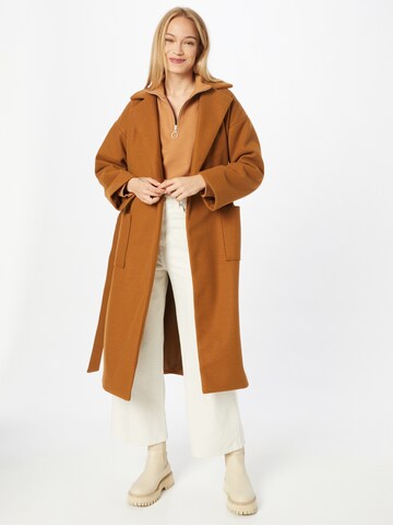 ICHI Between-seasons coat 'IHJANNET' in Brown