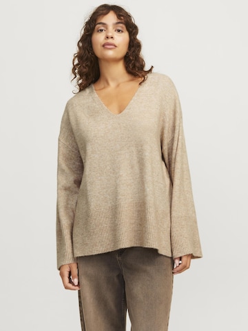 Pull-over 'JXLucca' JJXX en beige : devant