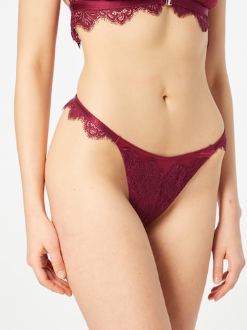 ABOUT YOU x hunkemöller Tanga 'Violet HL' – červená: přední strana