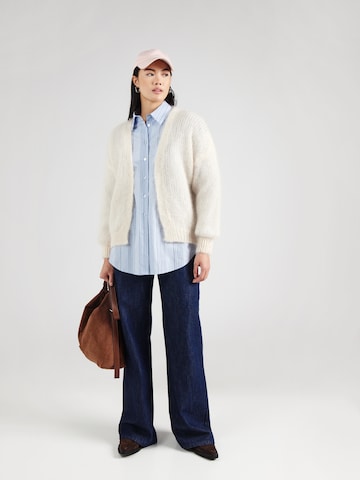 TWNS THE LABEL Knit cardigan 'Leadville' in Beige