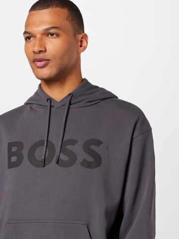 Sweat-shirt BOSS en gris