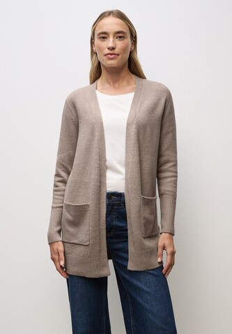 STREET ONE Strickjacke in Beige: Vorderseite