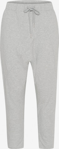 Cream Harem Pants 'Beky' in Grey: front