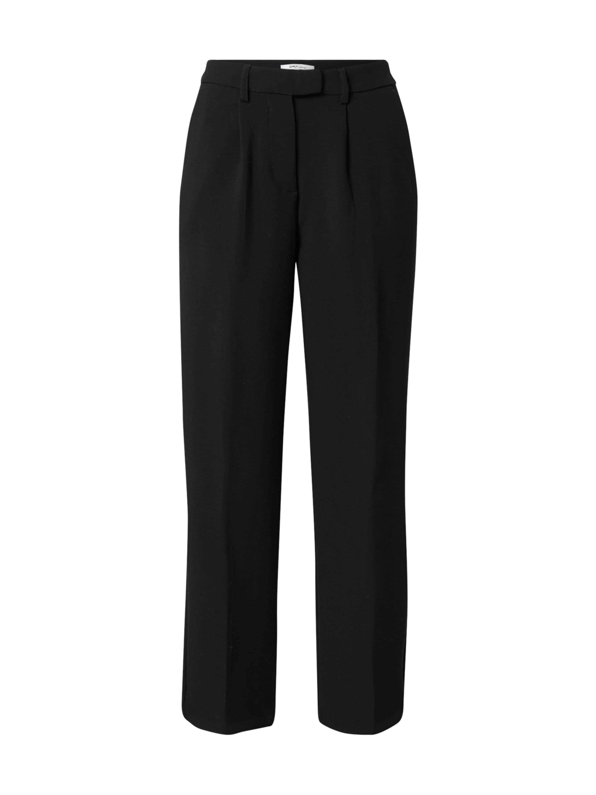 Frauen Hosen ONLY Bundfaltenhose in Schwarz - WO84970 Frauen Hosen ONLY Bundfaltenhose in Schwarz - WO84970