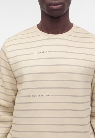 GUESS Sweatshirt in Beige
