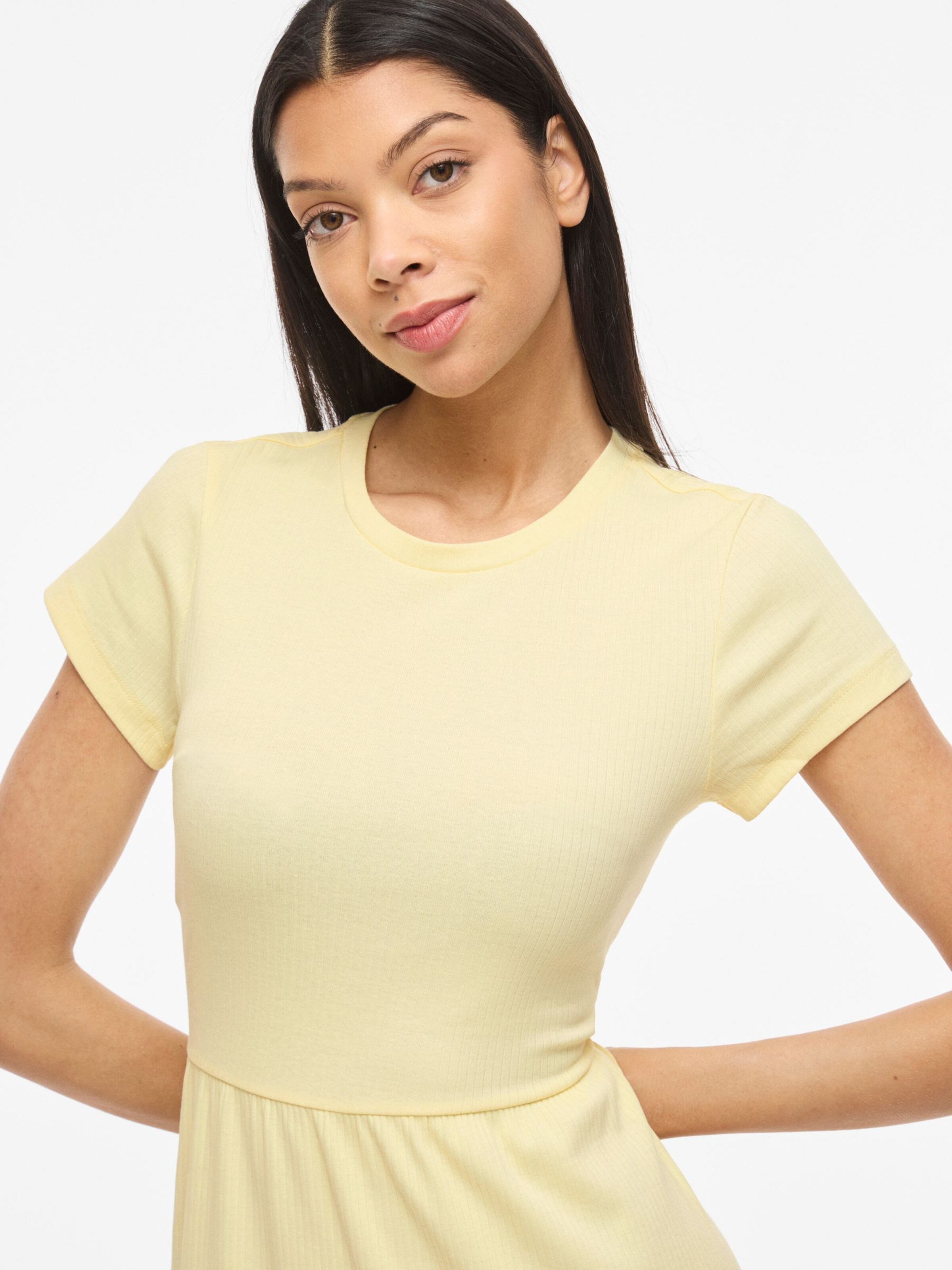 Robe 'Vihollie' VILA en jaune