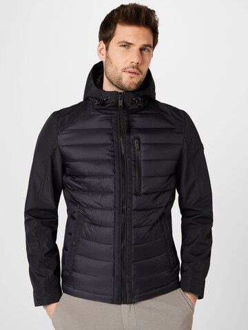 STRELLSON Between-season jacket in Black: front