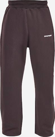 Dropsize - Pantalón 'Dynamic' en marrón: frente