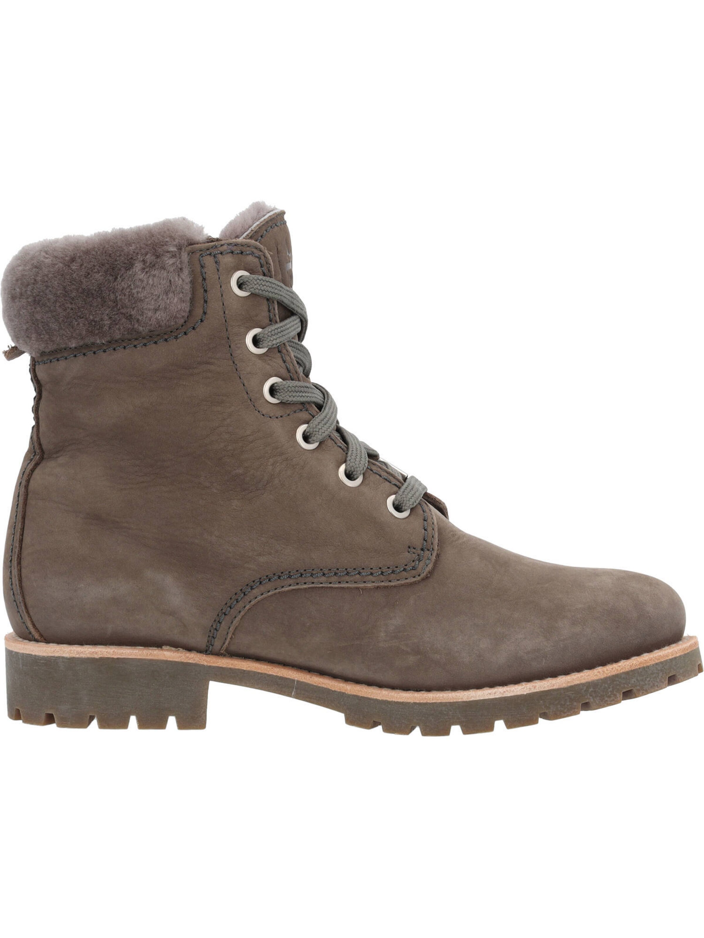 PANAMA JACK Lace-Up Ankle Boots 'Igloo' in Grey