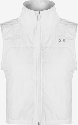 UNDER ARMOUR Sports Vest in White: front