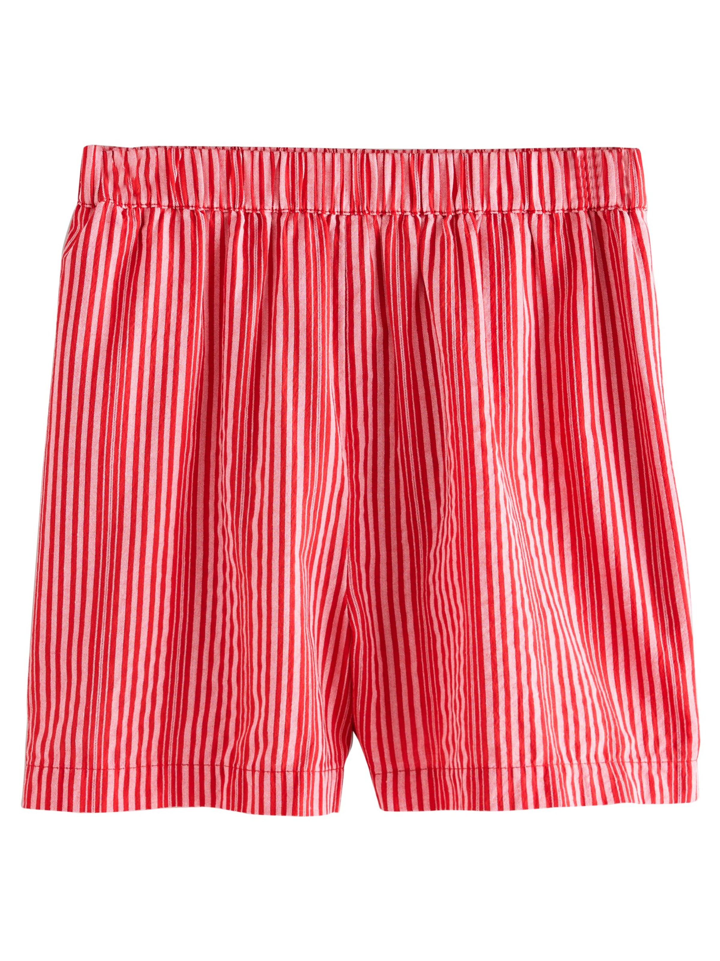 Next - regular Pantalón en rojo: frente