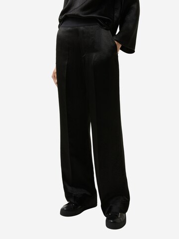BOGNER Wide Leg Hose 'Marlene Ylvi' in Schwarz: Vorderseite