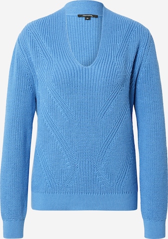 COMMA - Pullover em azul: frente