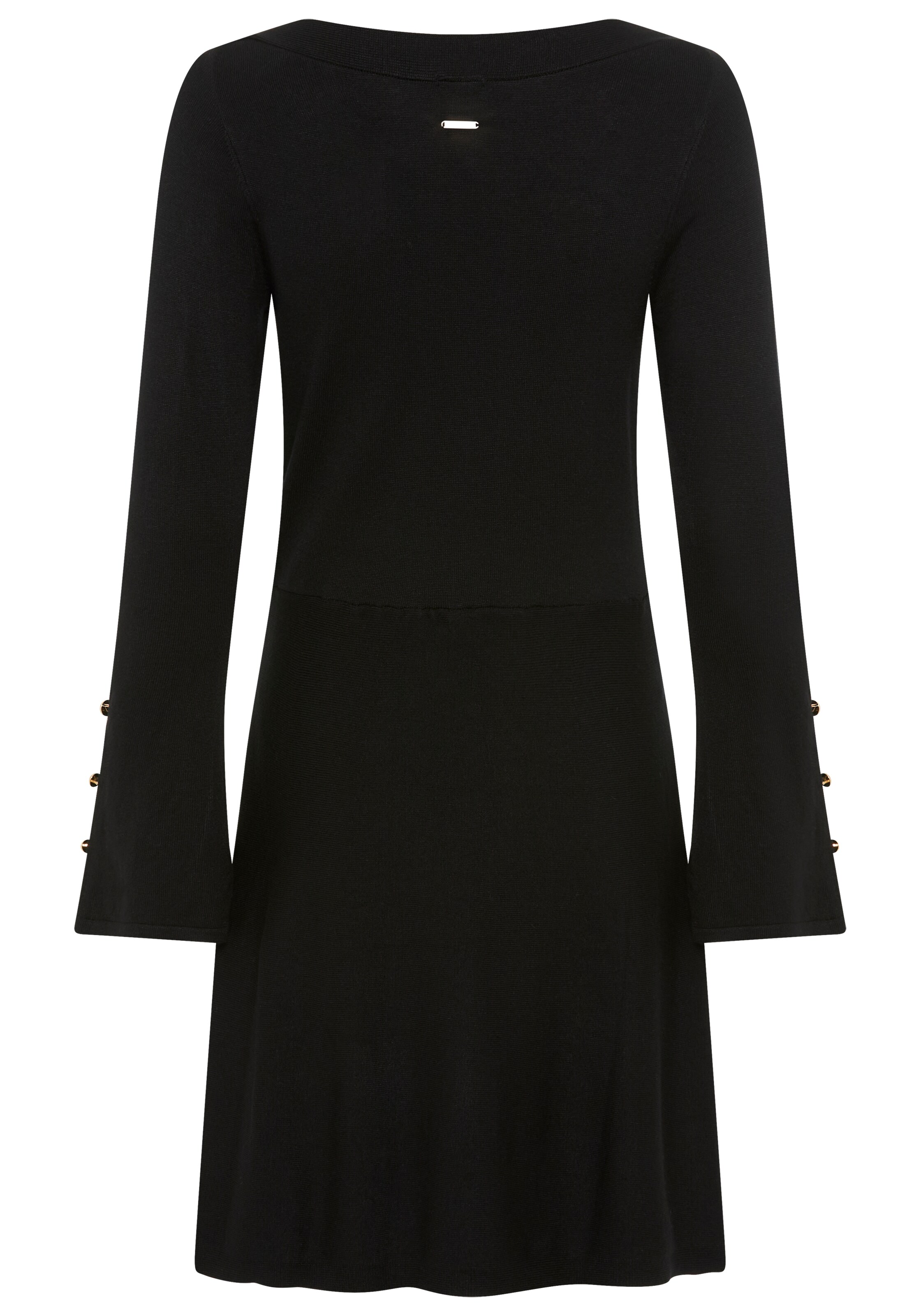 LAURA SCOTT Strickkleid in Schwarz