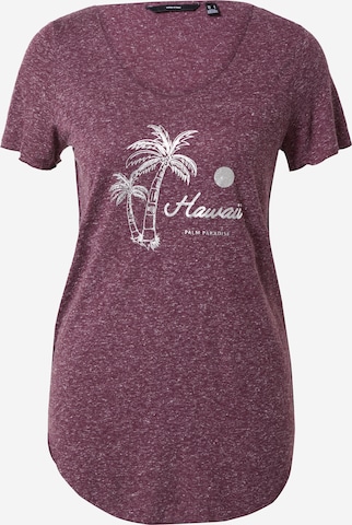 T-shirt 'LUA' VERO MODA en marron : devant