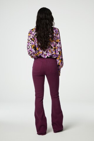 Fabienne Chapot Flared Jeans in Purple