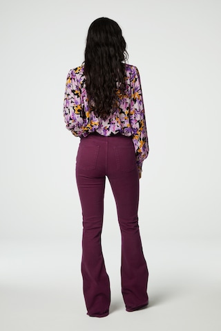 Fabienne Chapot Flared Jeans in Purple