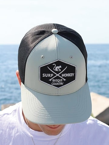 Surf Monkey - Boné desportivo em verde: frente