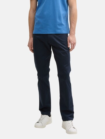 TOM TAILOR Slim fit Trousers 'Josh' in Blue: front