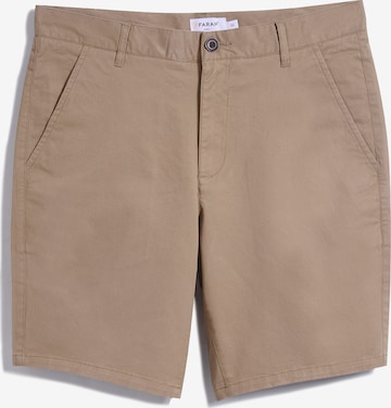 FARAH Regular Chino 'Hawk' in Beige: voorkant