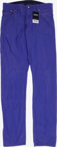 Hackett London Pants in 33 in Blue: front