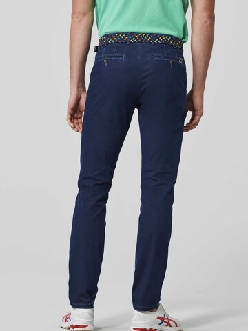 Regular Pantalon chino MEYER en bleu