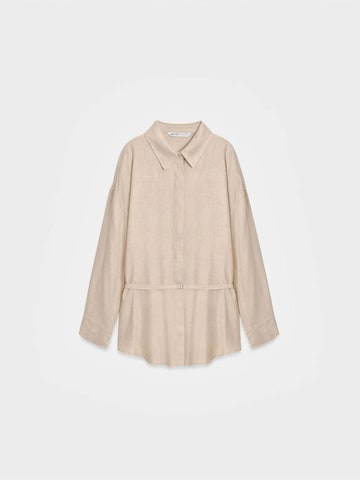 T-shirt 'Hemden' Dilvin en beige : devant