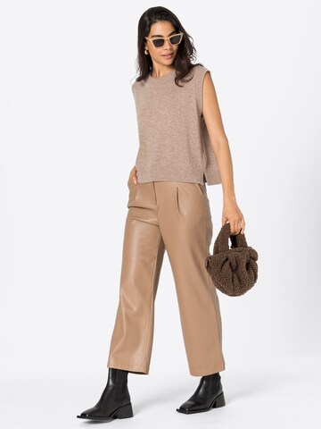 KnowledgeCotton Apparel Pullover -  (GOTS) in Beige