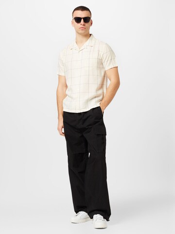 RVCA Regular Fit Herren - Shirts & Polos 'HI GRADE PLA' in Beige