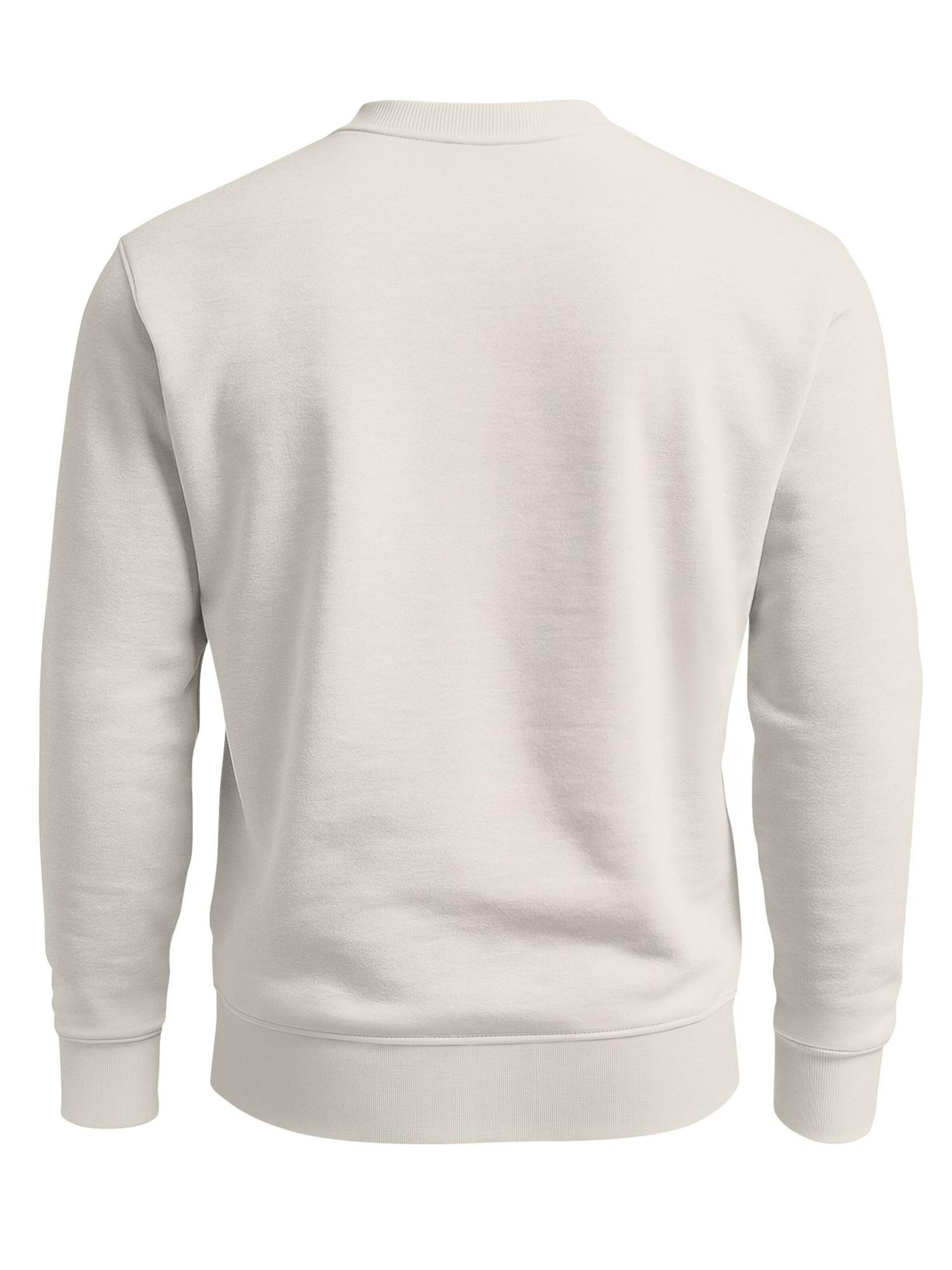 Neverless Sweatshirt 'Bär Kanu' in Beige