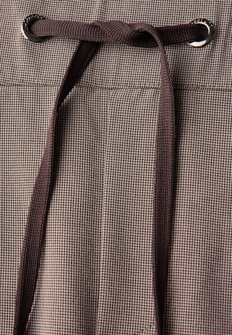 STREET ONE Slimfit Hose in Braun