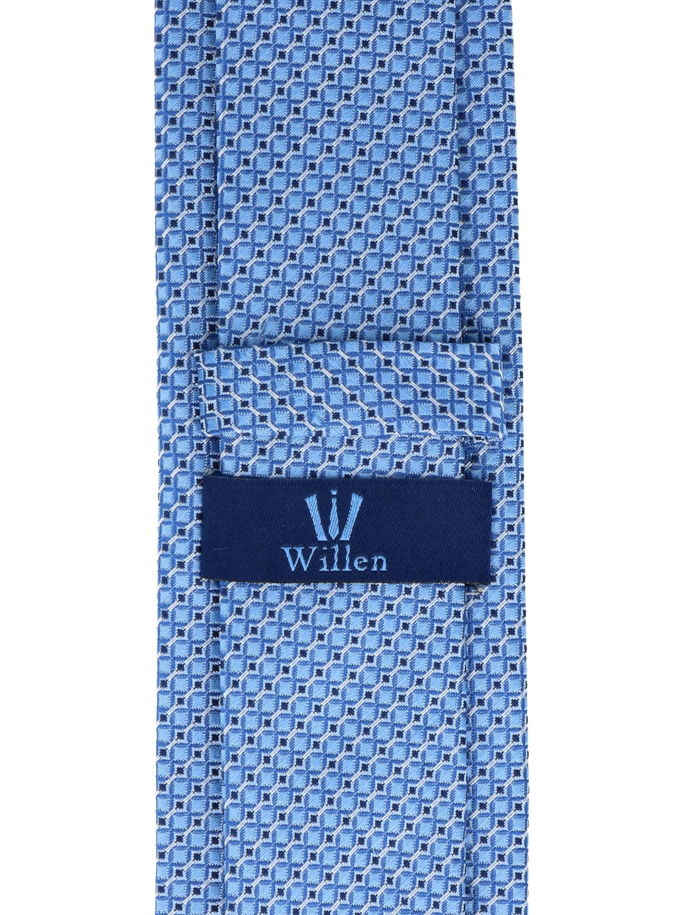 WILLEN Krawatte 'Minimal'‌‌‌‌ in Blau