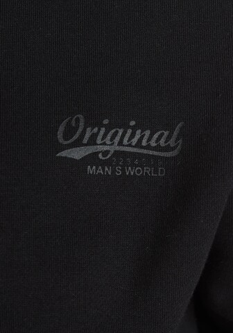 Man's World Sweatshirt in Schwarz